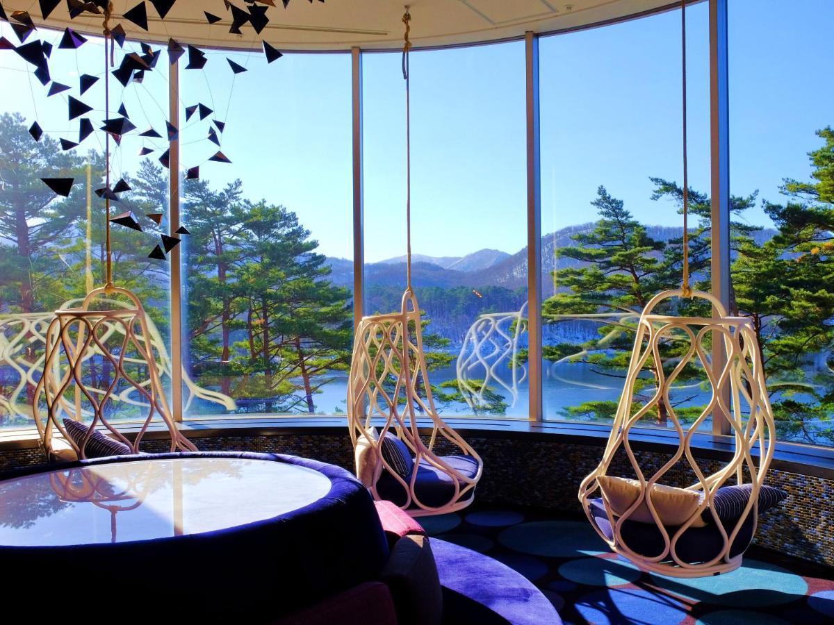 Urabandai Lake Resort Geihinkan Nekoma Rikyu Kitasiobara Kültér fotó