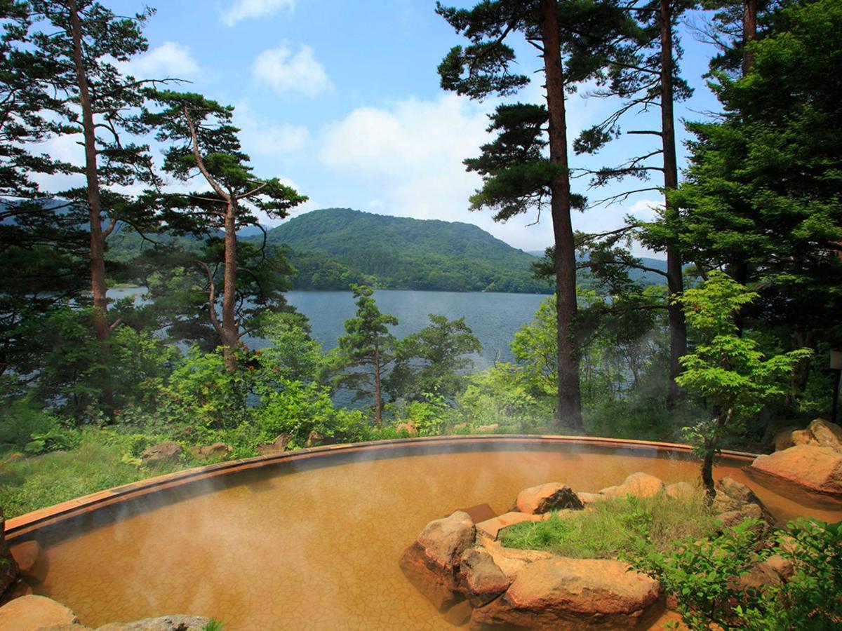 Urabandai Lake Resort Geihinkan Nekoma Rikyu Kitasiobara Kültér fotó